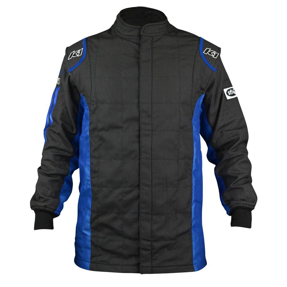 K1 RACEGEARJacket Sportsman Black / Blue Large / X-Large
