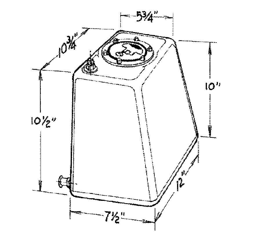 JAZ3-Gallon Econo Rail Fuel Cell