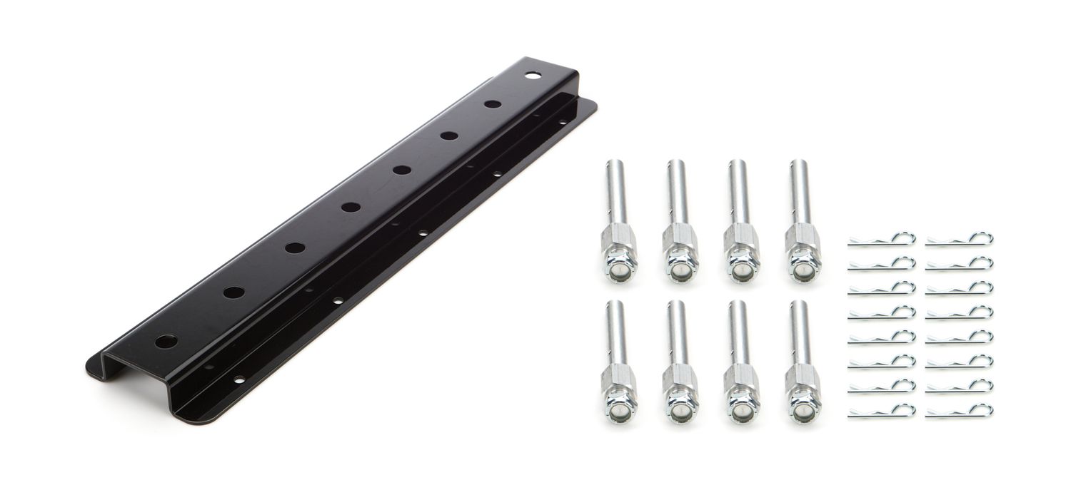 HEPFNER RACING PRODUCTSShock Rack Wall Mounts Double 20in Black