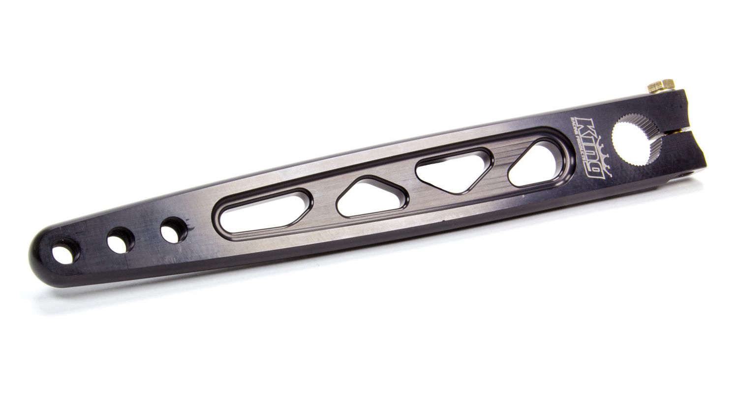 KING RACING PRODUCTS Pitman Arm Angle Broached Black