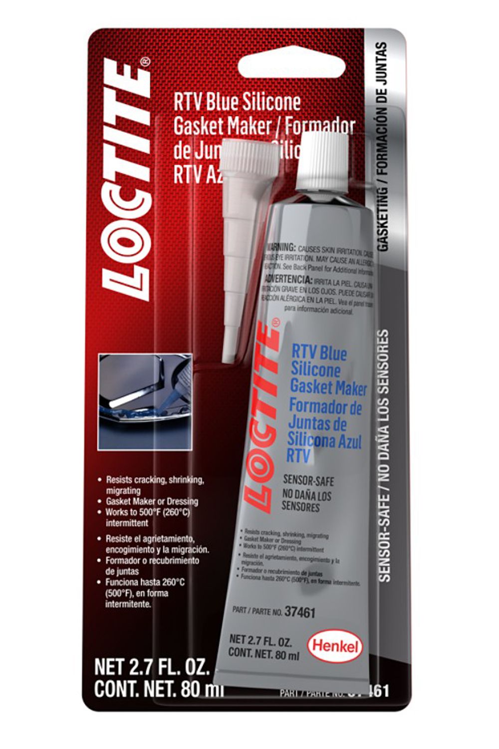 LOCTITERTV Blue Silicone Sensor Safe 80ml/2.7oz