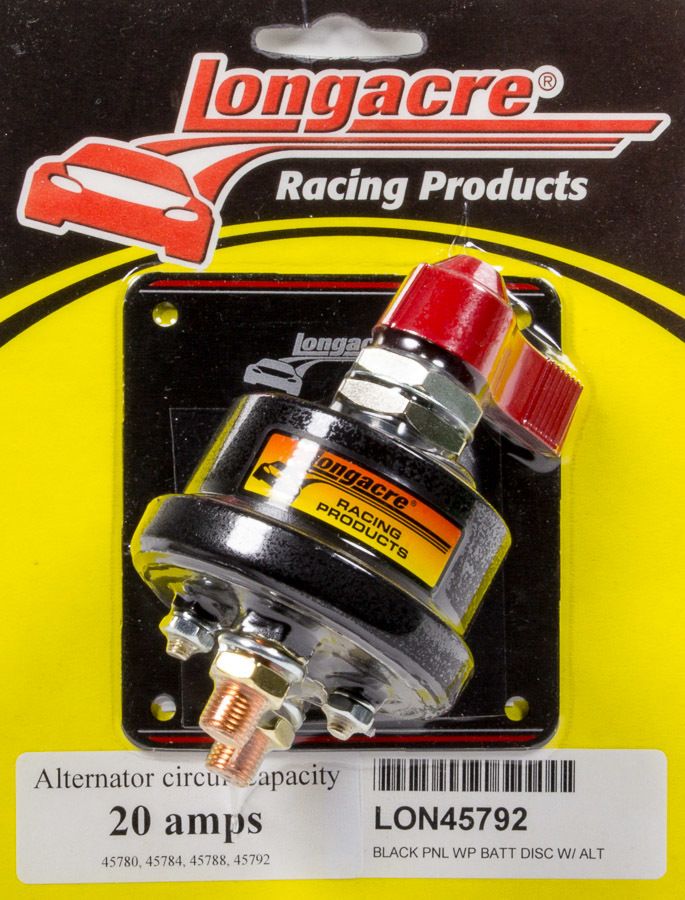 LONGACREBattery Disc. Switch HD 4 Post Weatherproof