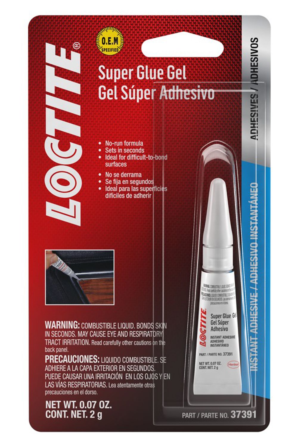 LOCTITEQuick Gel Super Glue 2g/.07oz