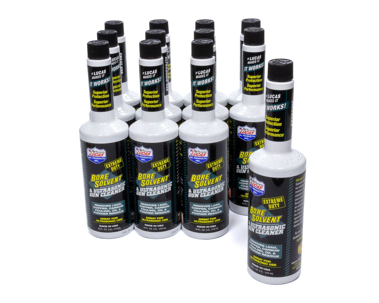 LUCAS OILExtreme Duty Bore Solven t Case 12 x 16 Ounce
