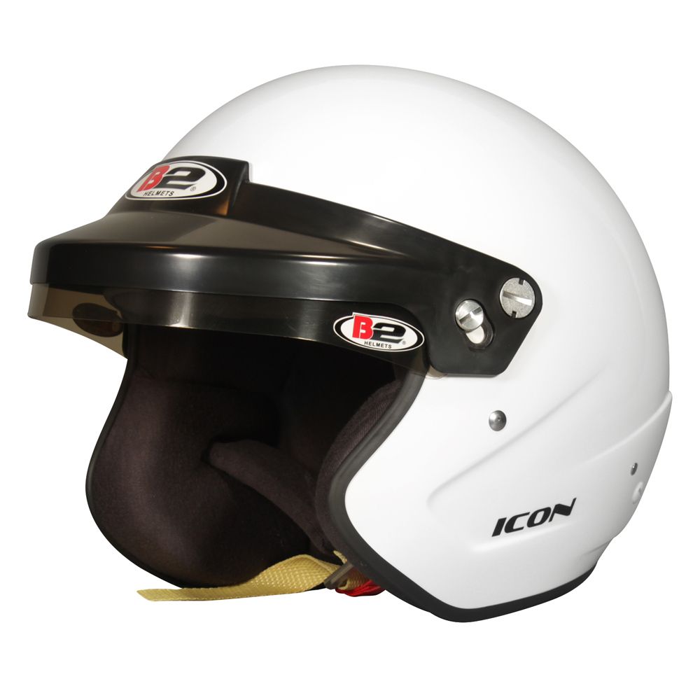 B2 HELMETS - OLDHelmet Icon White 61-61+ X-Large SA20