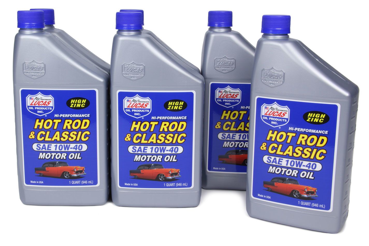 LUCAS OIL10w40 Petroleum Oil 6x1 Qt