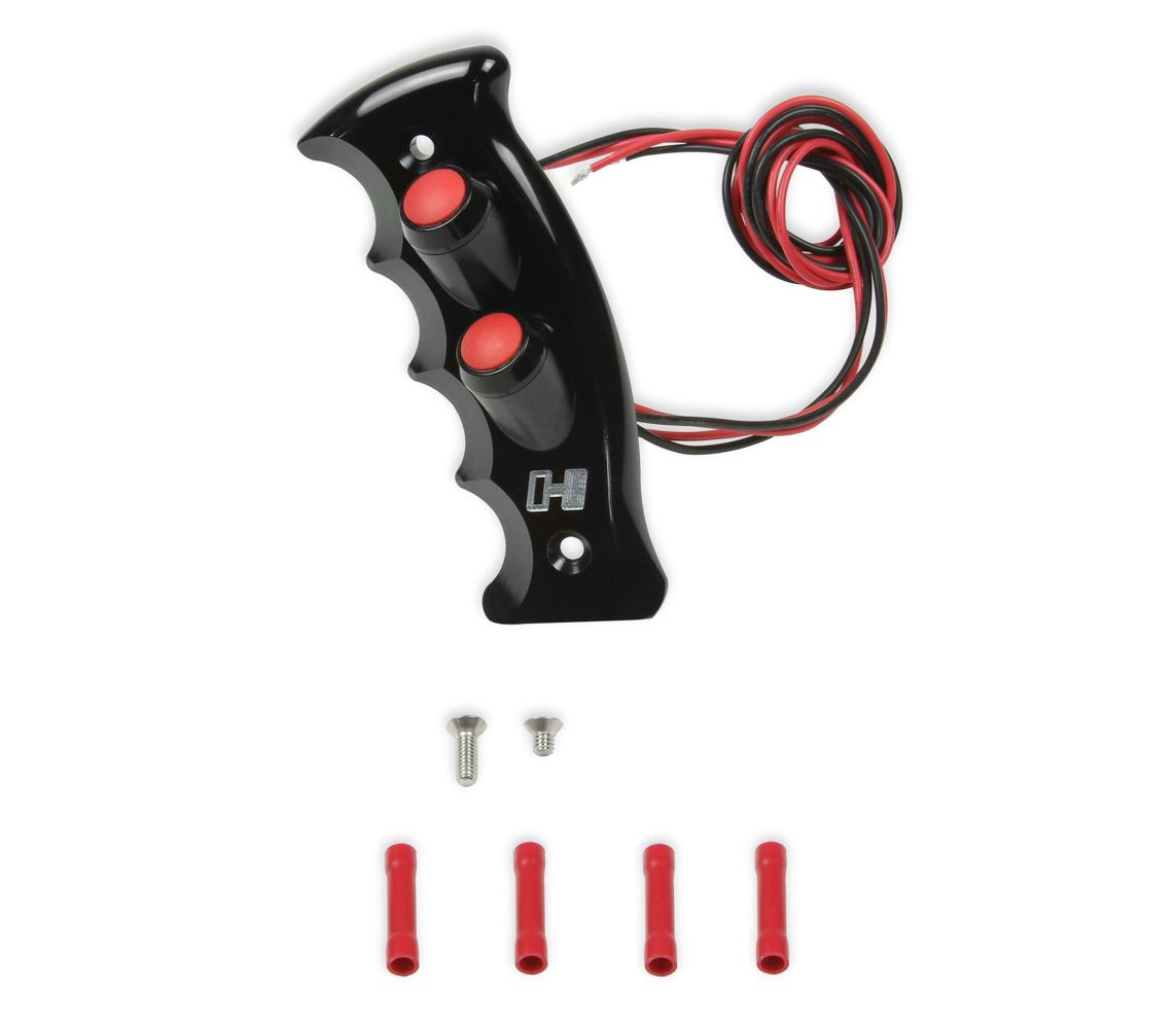 HURSTShifter Handle - Pistol Grip Plate Billet Black
