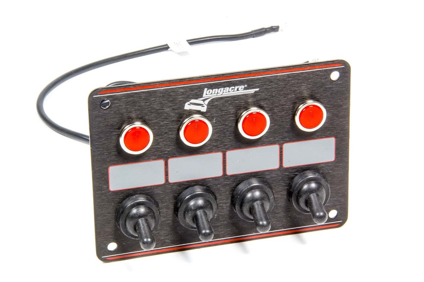 LONGACREAccessory Panel Black 4 Switch w/Pilot Light