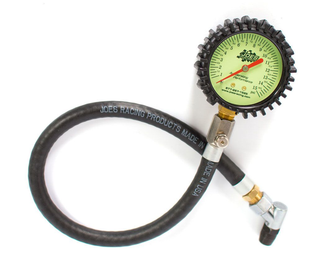 JOES RACING PRODUCTSTire Pressure Gauge 0-15 PSI