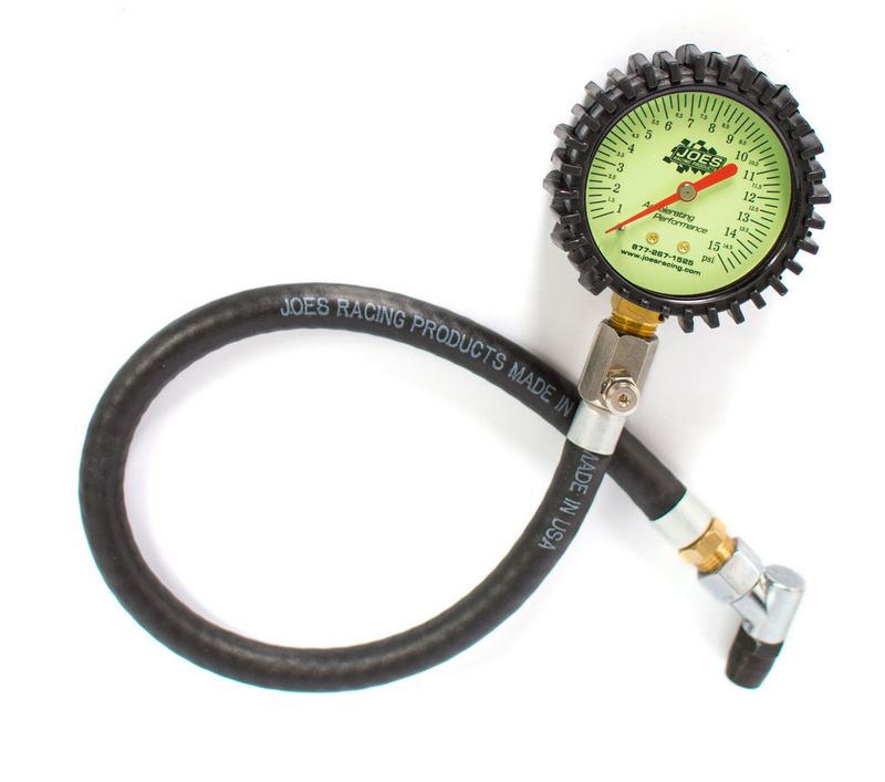 JOES RACING PRODUCTSTire Pressure Gauge 0-15 PSI