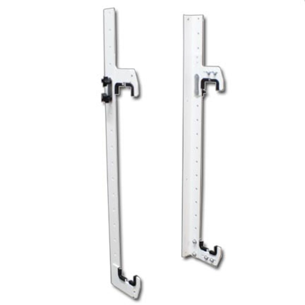 HEPFNER RACING PRODUCTSRadiator Wall Mount White