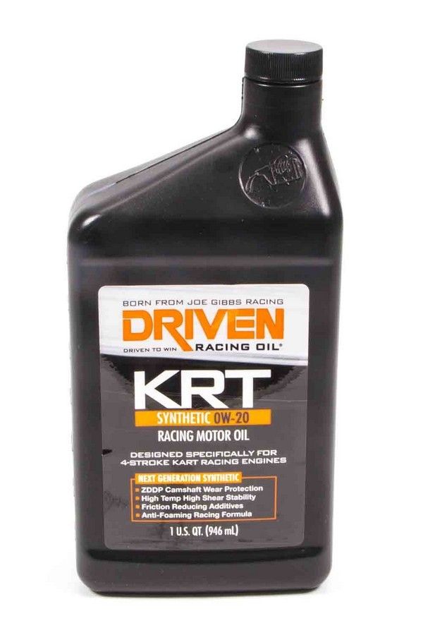 DRIVEN RACING OILKRT 0w20 Karting Oil 4 Stroke 1 Qt Bottle