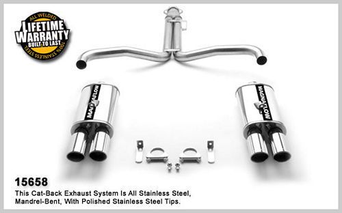 MAGNAFLOW PERF EXHAUST86-91 Corvette 5.7L Cat Back Kit