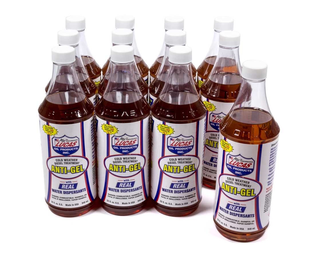 LUCAS OILDiesel Treatment Anti Gel Case 12 x 1 Quart