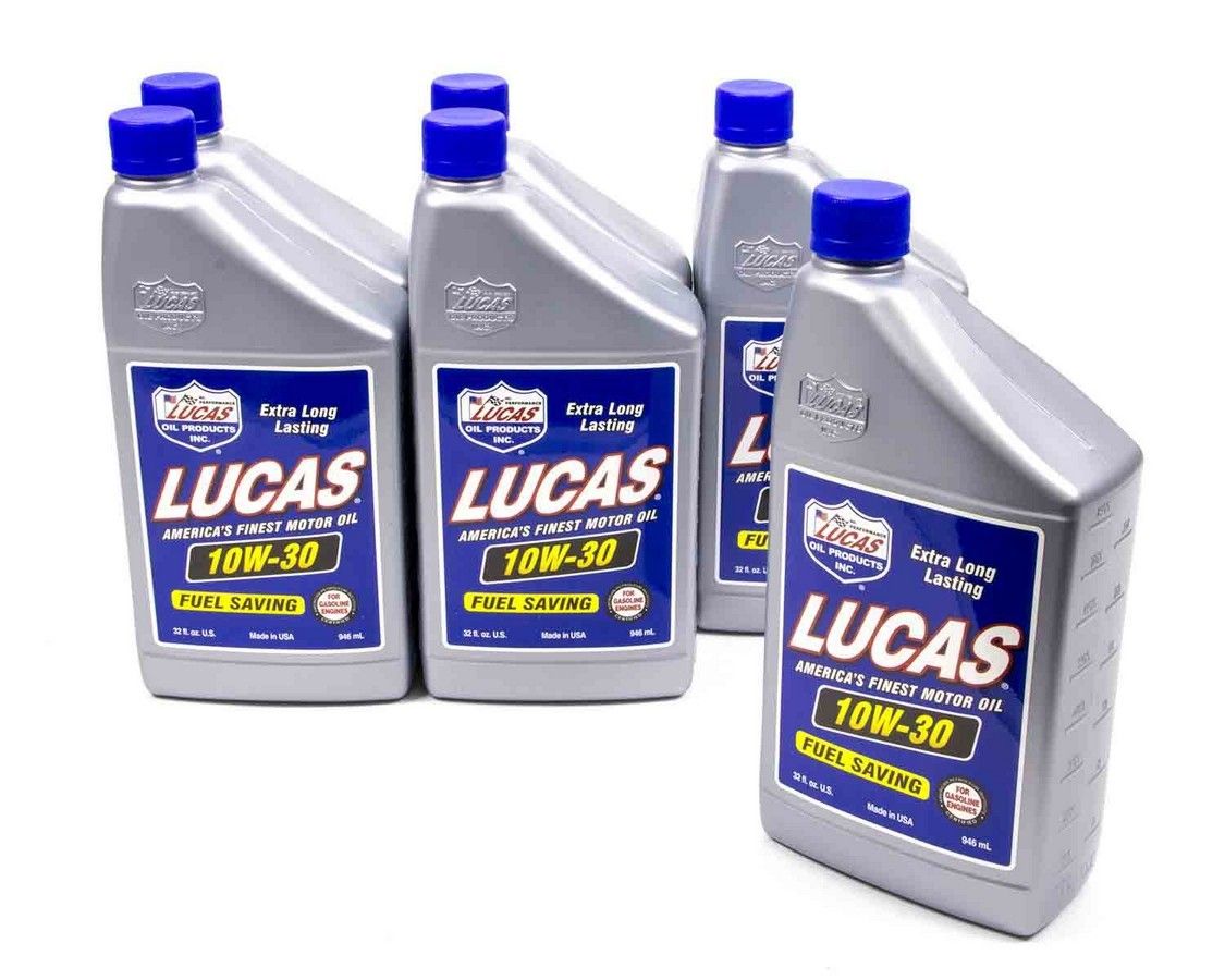 LUCAS OILSAE 10w30 Motor Oil 6x1 Quart