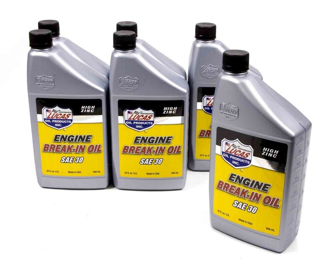 LUCAS OIL30w Break-In Oil 6x1 Qt