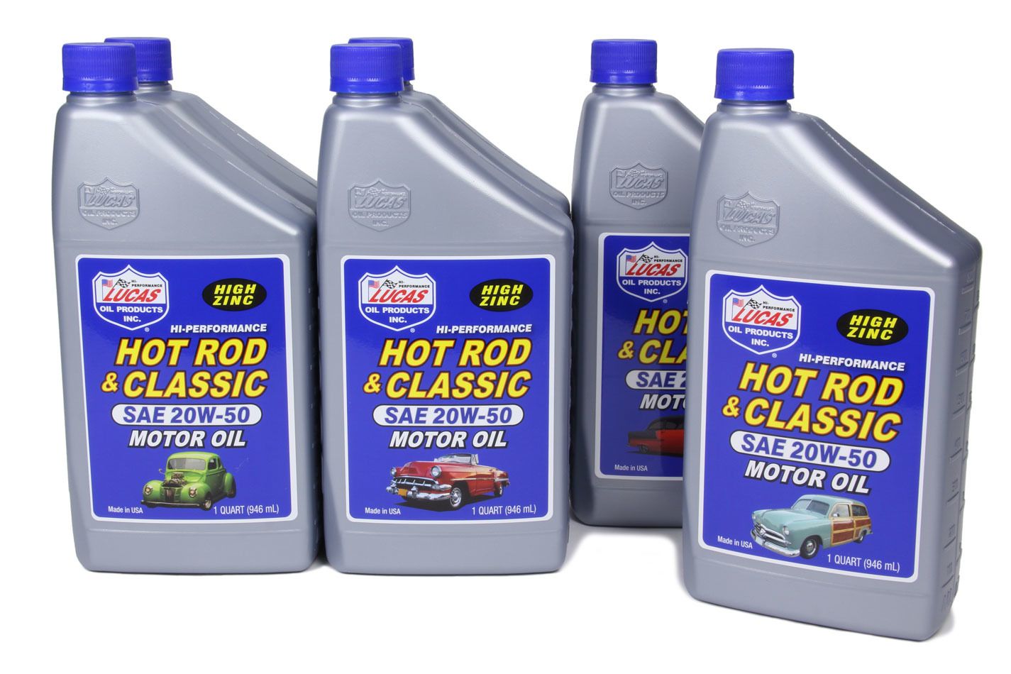 LUCAS OIL20w50 Petroleum Oil 6x1 Qt