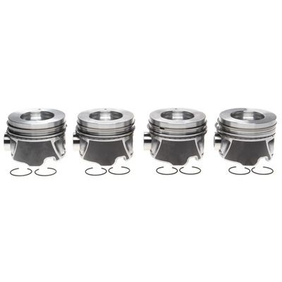 MAHLE ORIGINAL/CLEVITEPiston Set w/Rings 4pk GM 6.6L Duramax RH