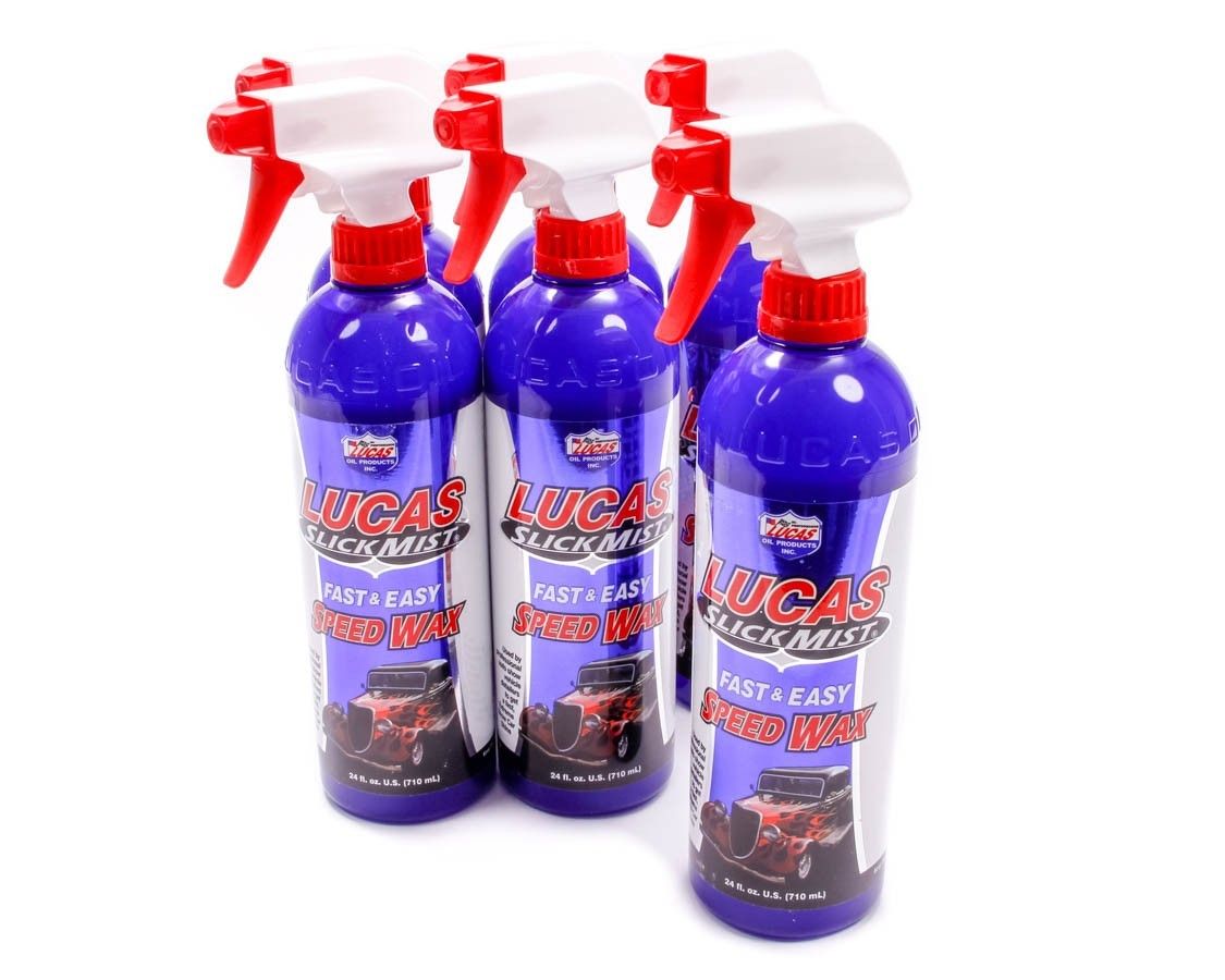 LUCAS OILSlick Mist Speed Wax Case 6x24oz