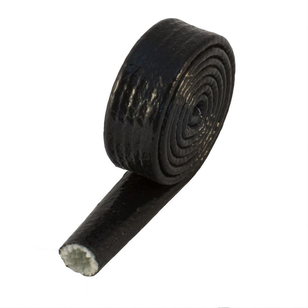 HEATSHIELD PRODUCTS Fire Shield Sleeve Black 1/2 in id x 3 ft Roll