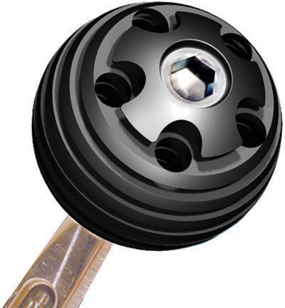 LONGACREShifter Knob Alum 3/8in-16