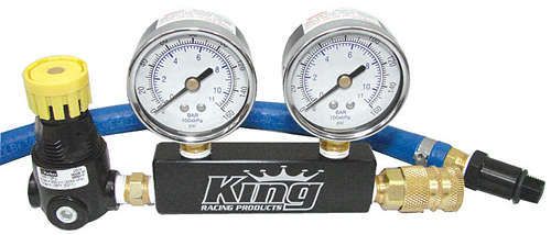 KING RACING PRODUCTSLeak Down Tester Dual Gauge