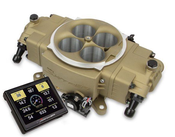 HOLLEYSuper Sniper Stealth EFI 4150 8-Injectors - Gold