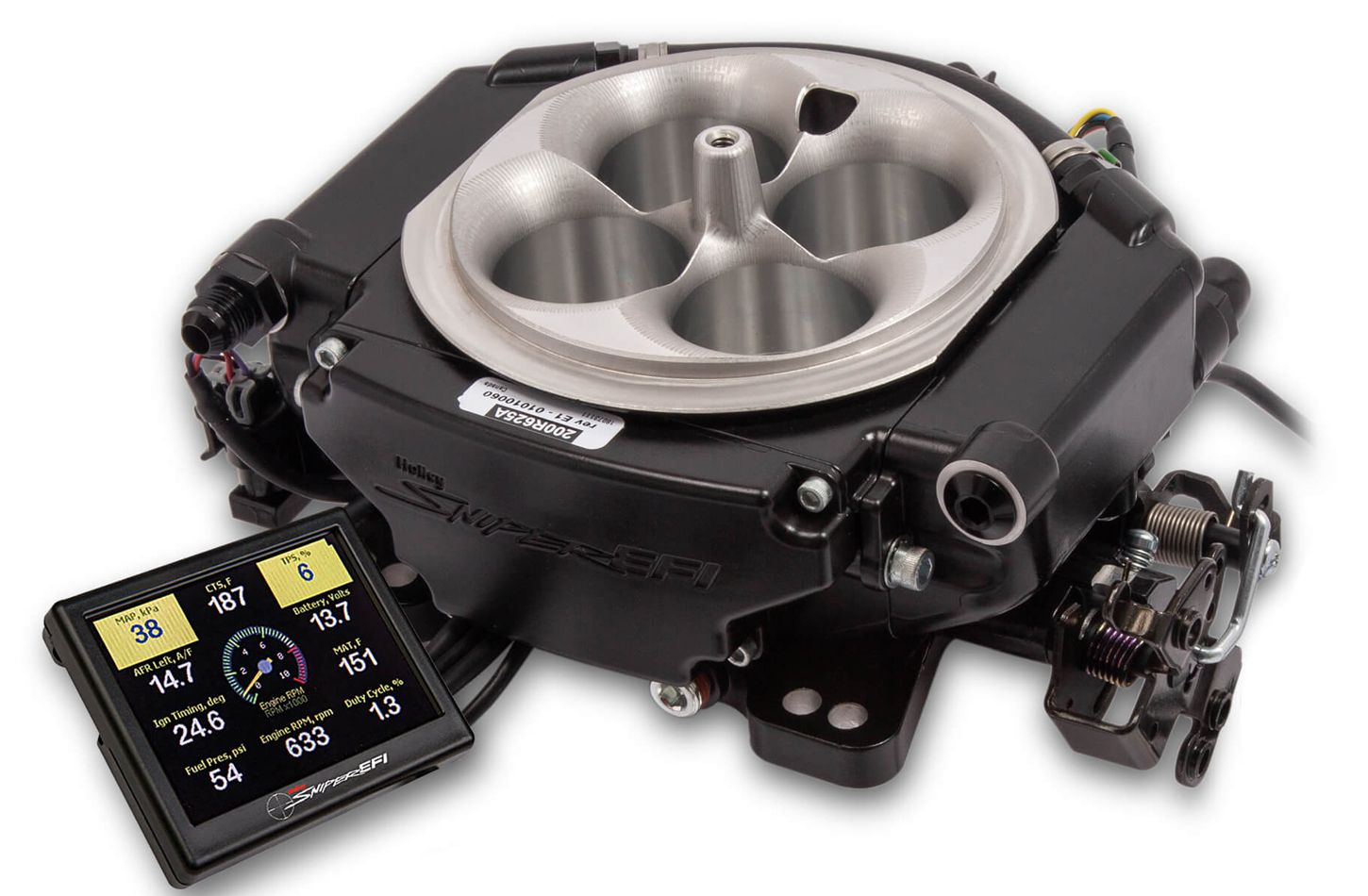 HOLLEYSniper 900CFM EFI X-Flow Kit - Black