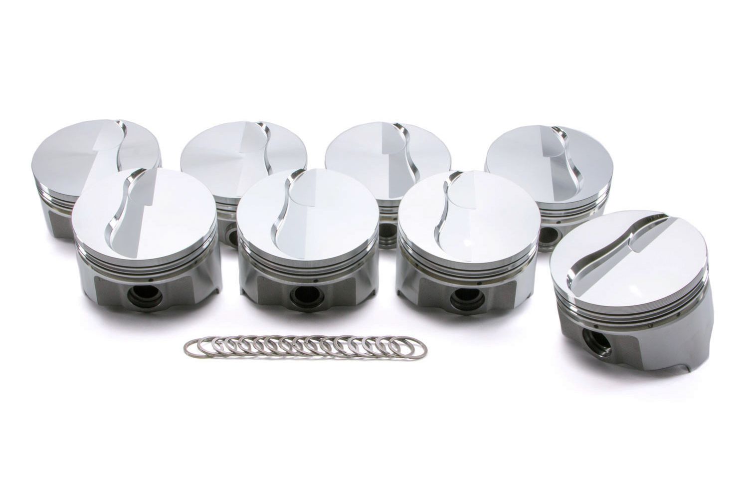 ICON PISTONSFord 390 FE Forged F/T Piston Set 4.080 -5cc