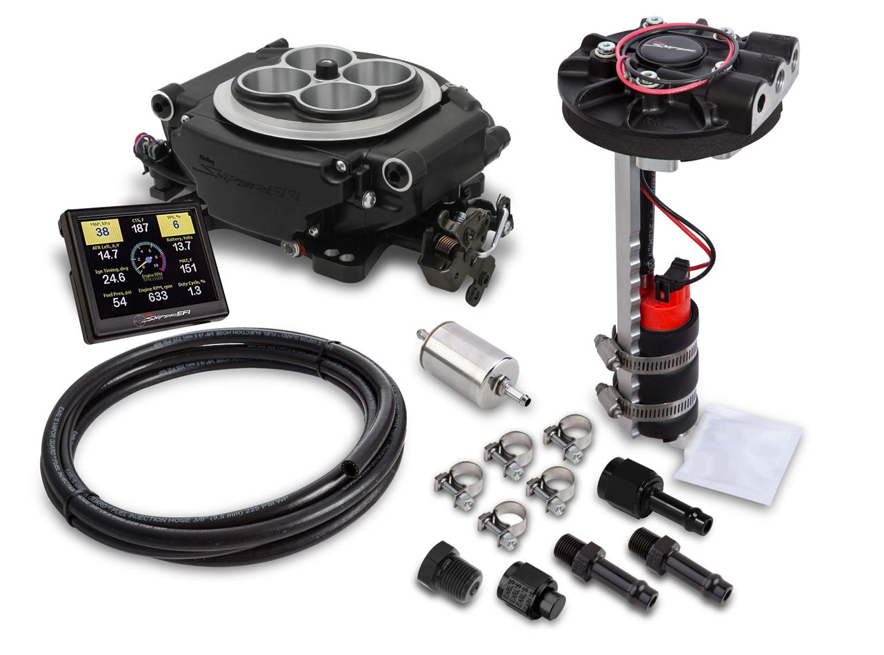 HOLLEYSniper EFI Master Kit - 4150 - Black Ceramic