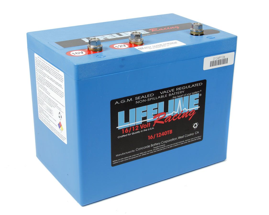 LIFELINE BATTERY16 Volt 3 Post Battery