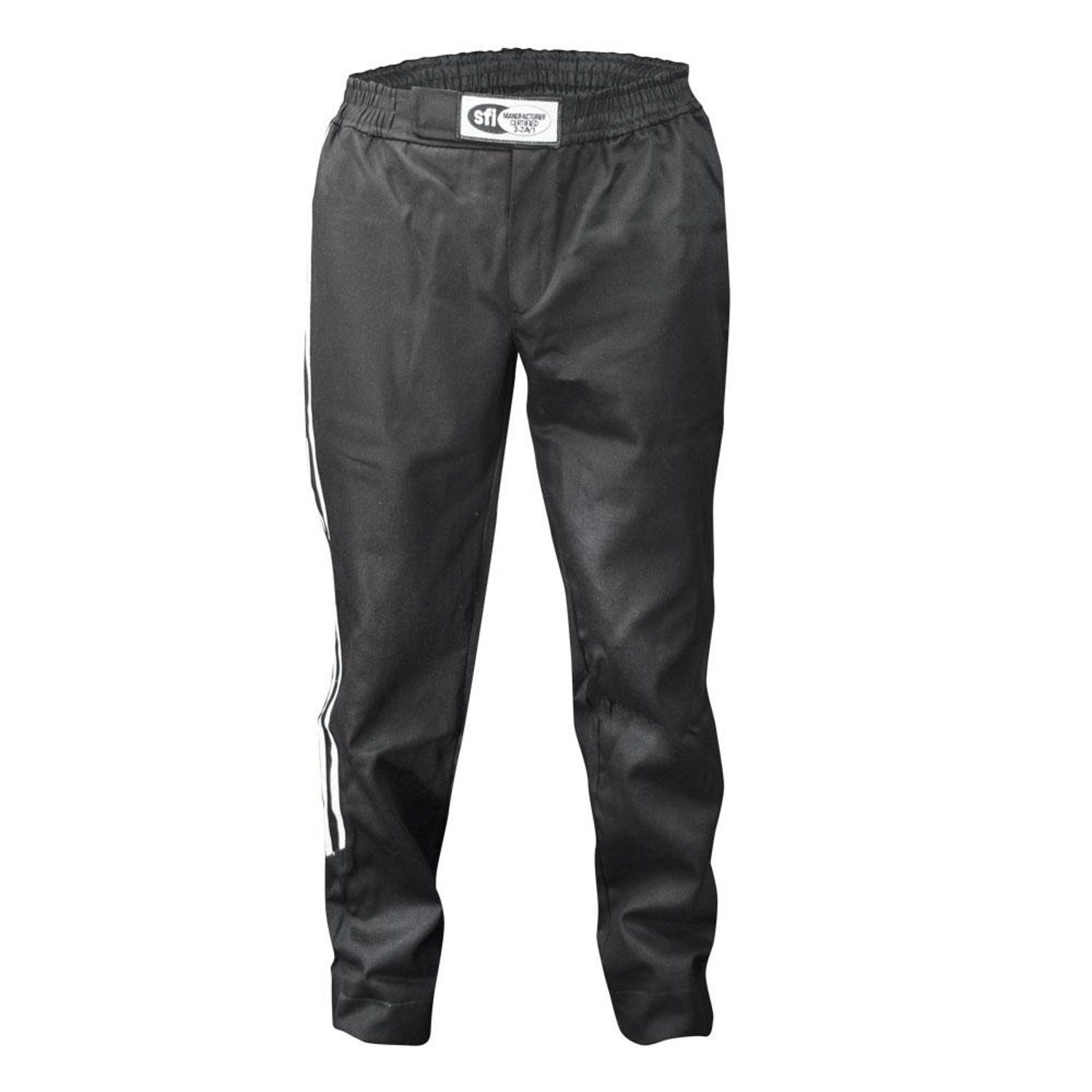 K1 RACEGEARPant Challenger Black Large SFI3.2A/1