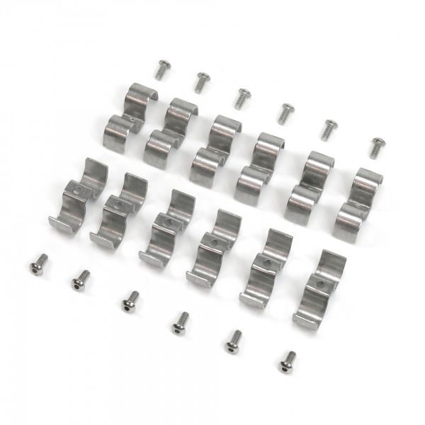 KEEP IT CLEAN3/8 Stainless Double Line Clamps