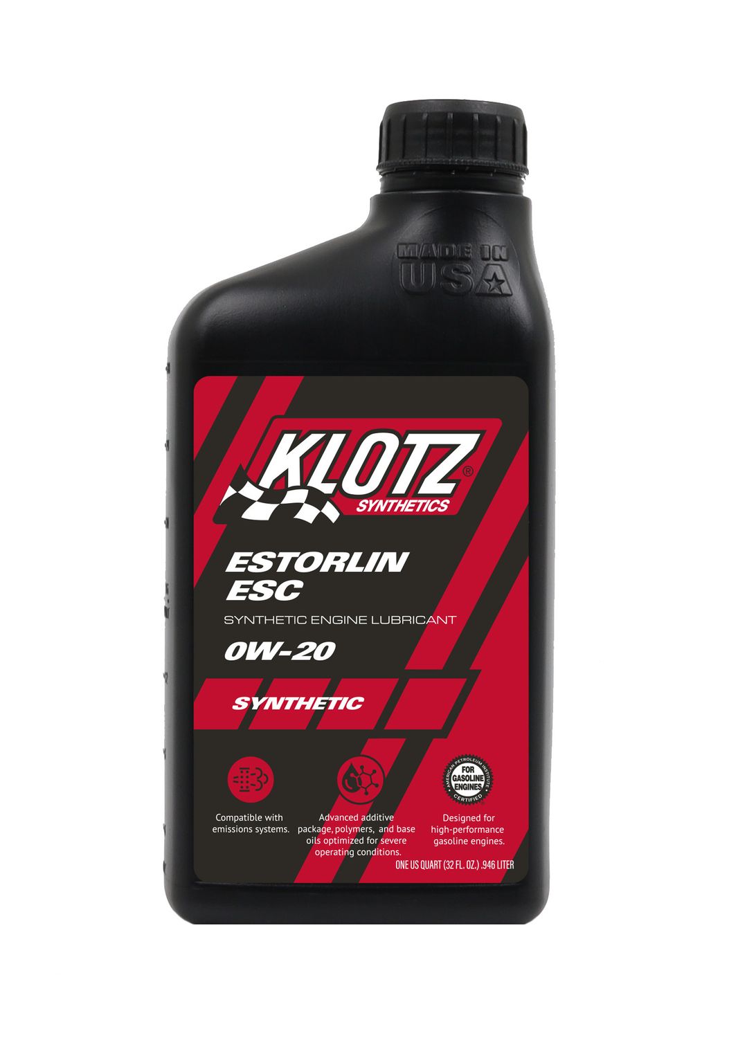 KLOTZ SYNTHETIC LUBRICANTSEstorlin ESC 0W-20 1 Quart
