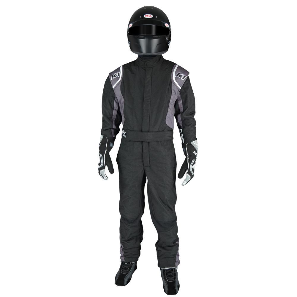 K1 RACEGEARSuit Precision II Black / Gray 3X-Small Youth
