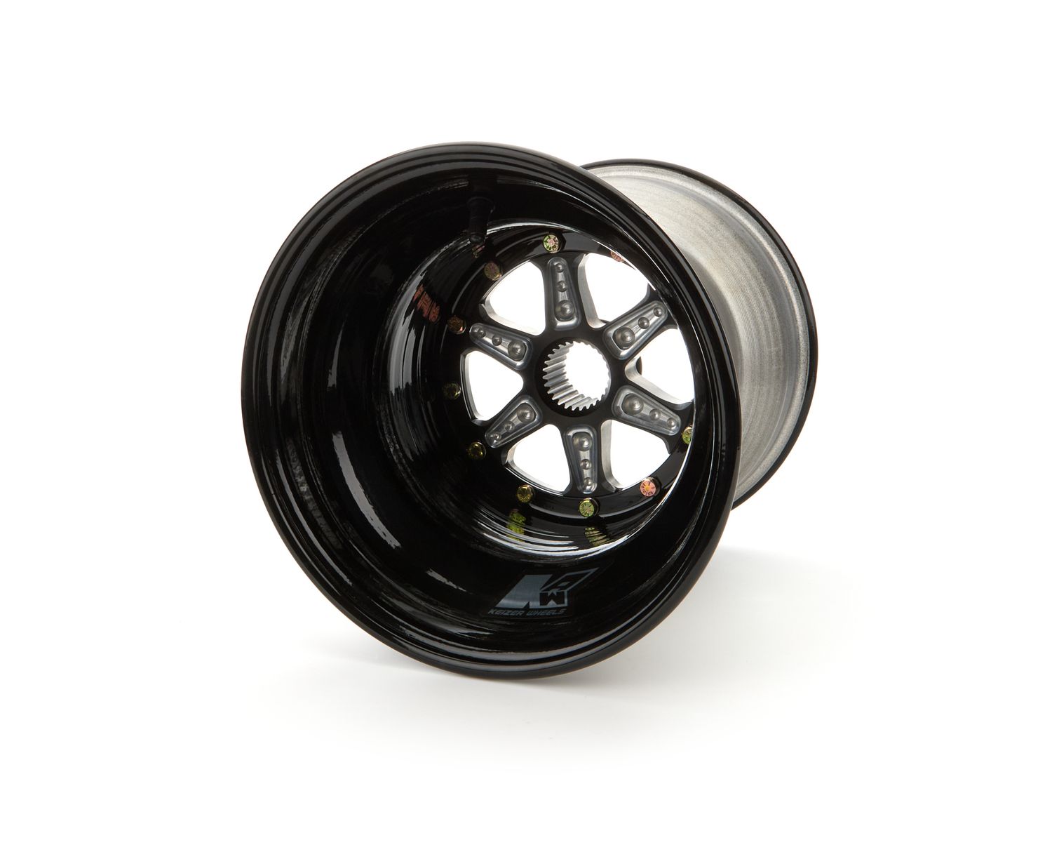 KEIZER ALUMINUM WHEELS, INC.Wheel Spline 10in x 10in 4in BS Black