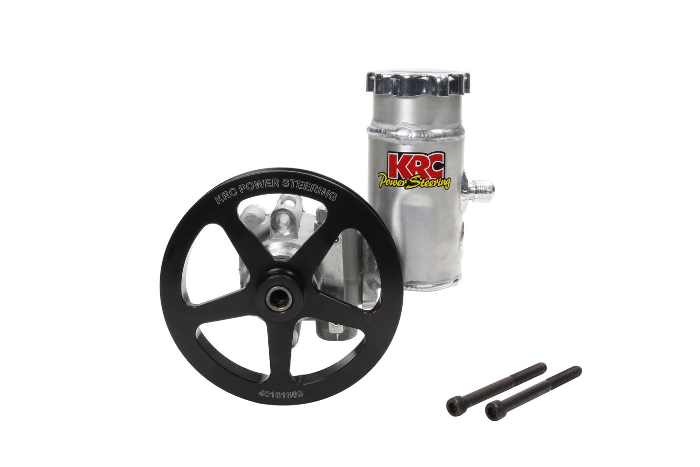 KRC POWER STEERINGP/S Pump Elite w/ 6in V- Belt Pulley w/Reservoir