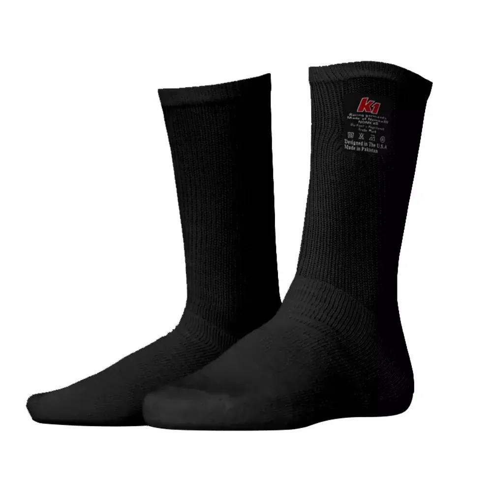 K1 RACEGEARSocks Nomex K1 Black Small/Medium