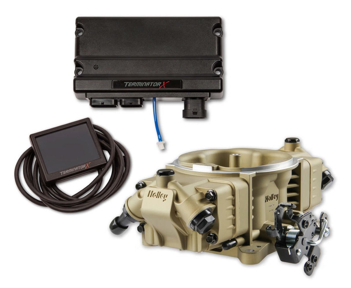 HOLLEYTerminator X Stealth EFI System - 4150 GM 58X LS