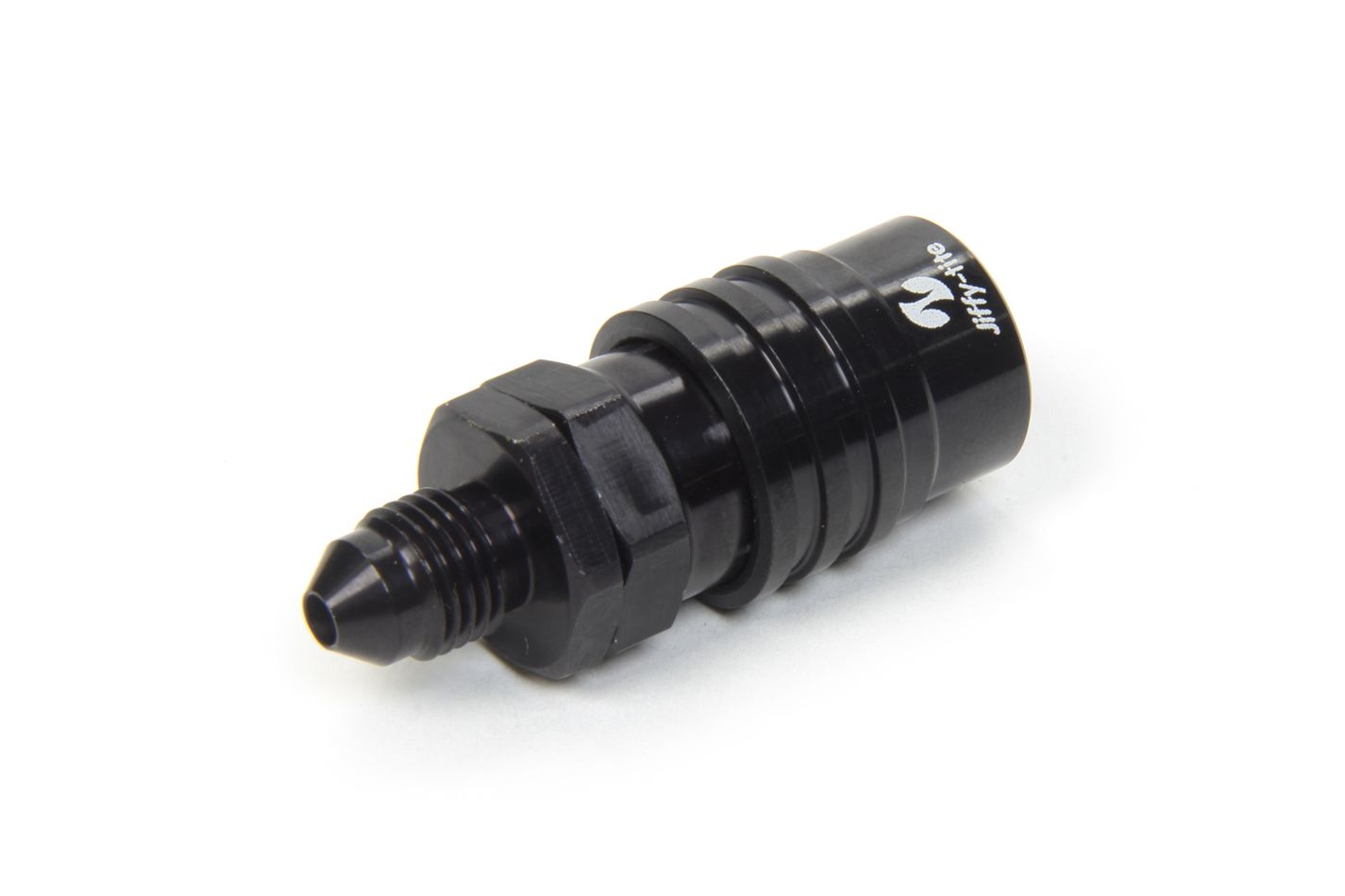 JIFFY-TITEQ/R #3 Male Str to #3 Socket Valved Black