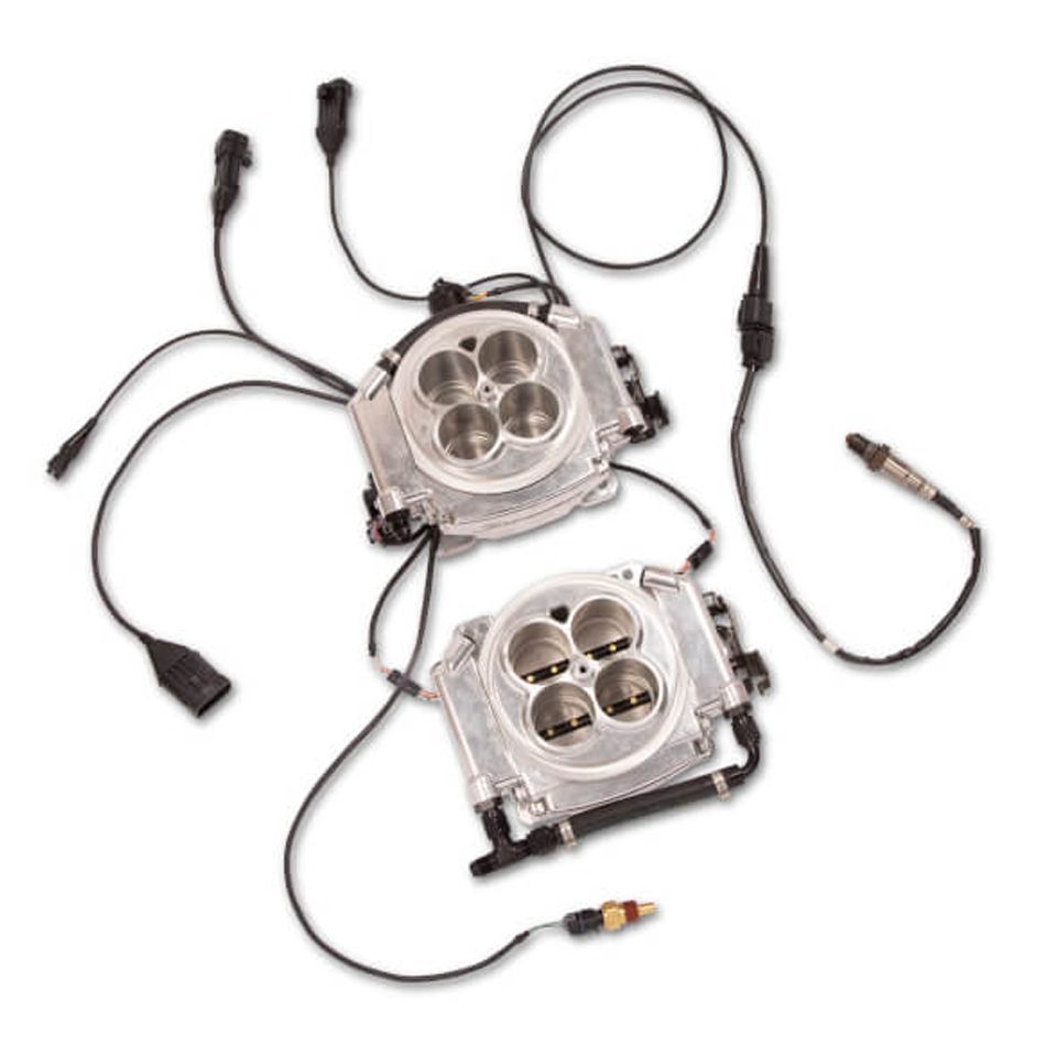 HOLLEYSuper Sniper 4150 2x4 EFI Kit - Polished