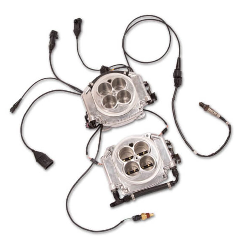 HOLLEYSniper 4150 2x4 EFI Kit - Polished