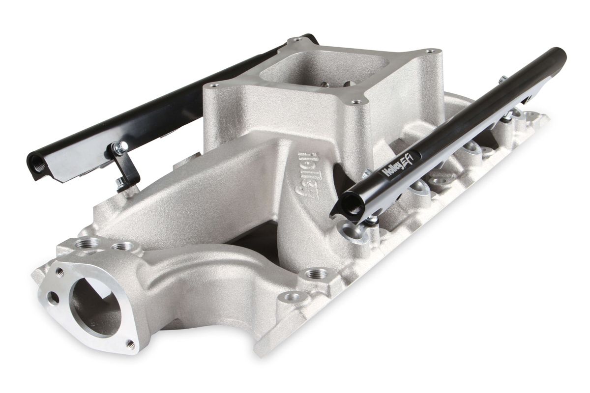 HOLLEYSBF EFI Intake Manifold 4150 w/Fuel Rails