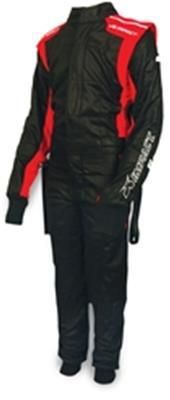 IMPACT RACINGSuit D/L Mini Racer 1 pc Large Blk / Red