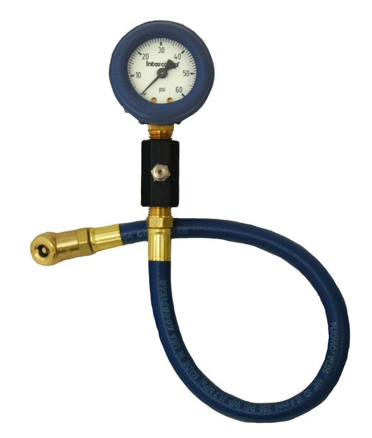 INTERCOMP Deluxe Air Gauge 2in 0-60 PSI