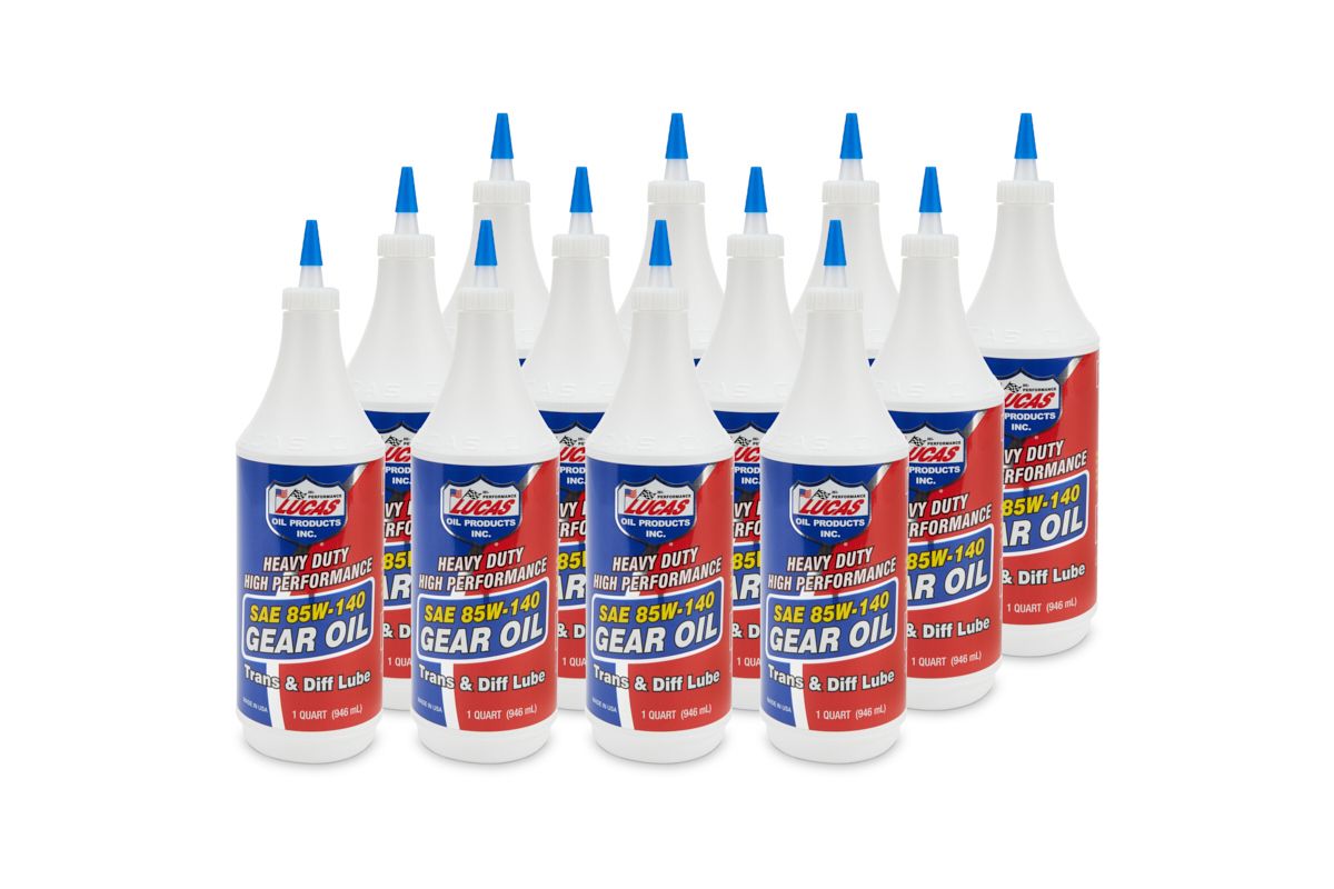 LUCAS OIL85w140 Gear Oil Case/12