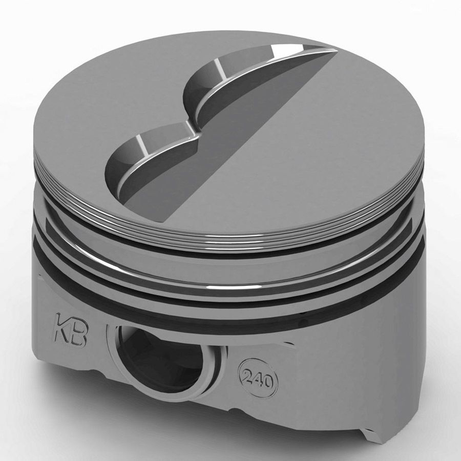 KB PERFORMANCE PISTONSBBM Flat Top Piston Set 4.372 Bore -8cc