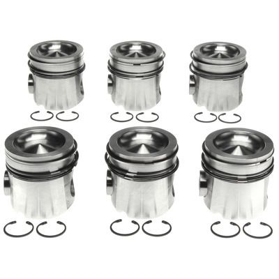 MAHLE ORIGINAL/CLEVITEPiston Set w/Rings Dodge 5.9L Cummins 6pk