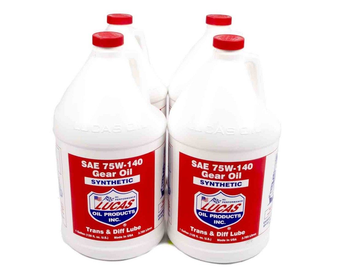 LUCAS OILSynthetic 75w140 Trans/ Diff Lube 4x1 Gal
