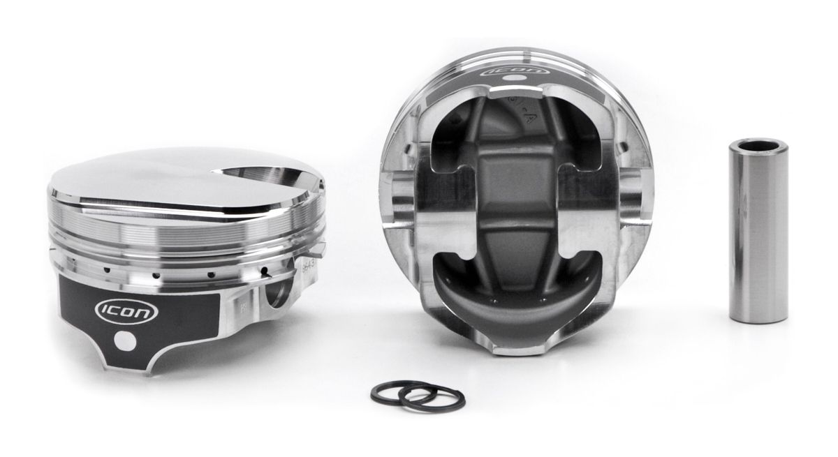 ICON PISTONSBBC Domed Piston Set 4.310 Bore +12cc